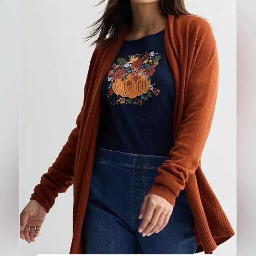 Old Navy Women's Rust Cardigan